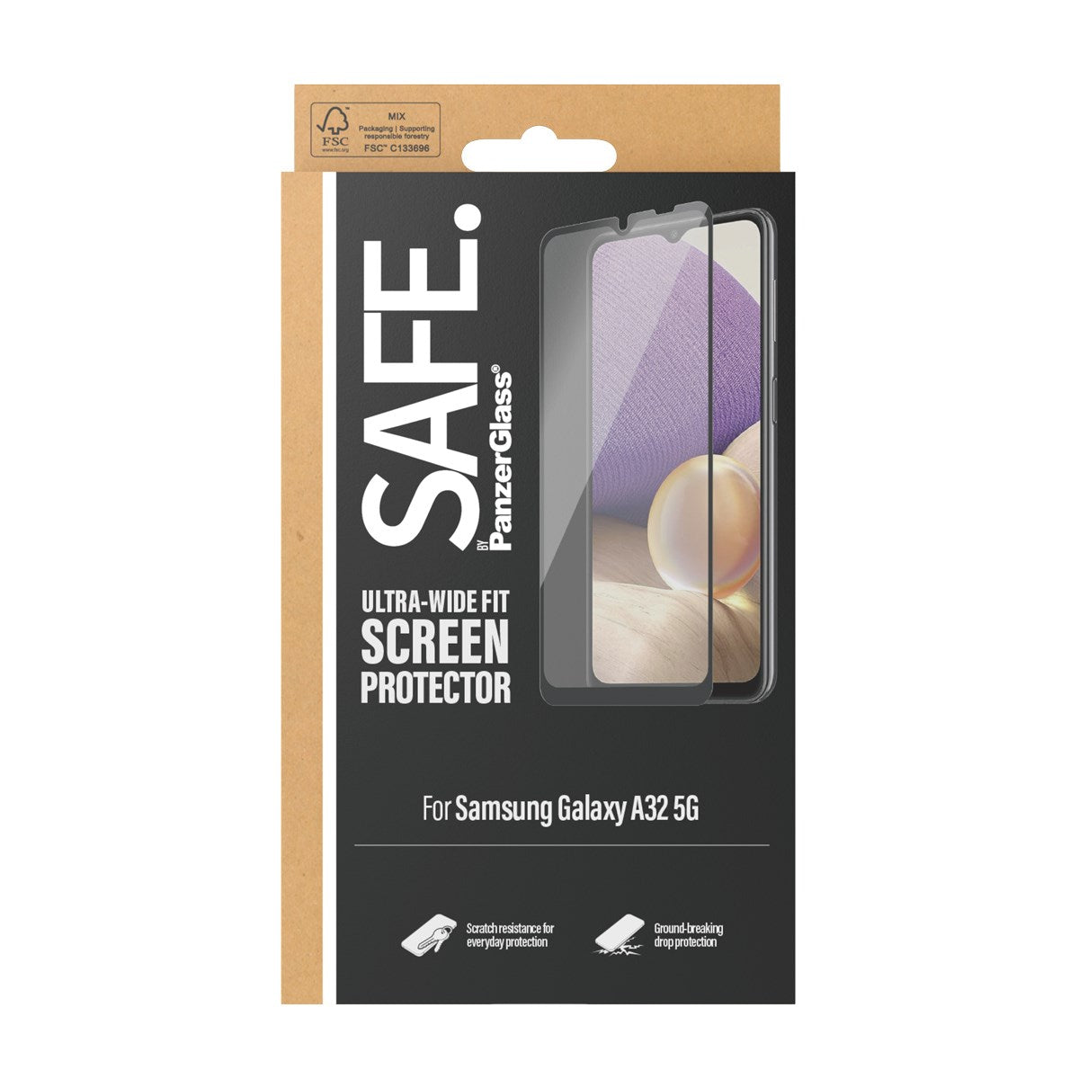 SAFE. by PanzerGlass® Displayschutz Samsung Galaxy A32 5G